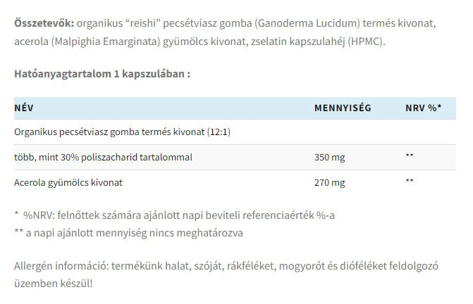 USA Medical - Organisk Reishi, 60 kapslar - Bild 2
