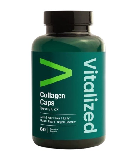 Vitalized - Kollagen Typer I, II, V, X, 60 kapslar | Vitaminer och mineralerKollagen | Apoteka