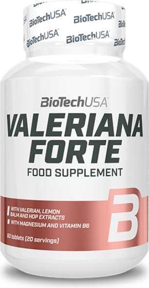 BioTechUSA - Valeriana Forte, 60 tabletter | Hälsa och välbefinnandeHälsokost | Apoteka