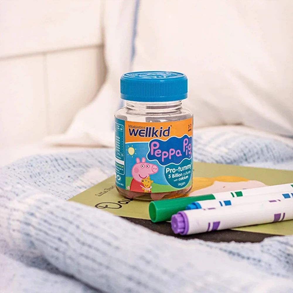 Vitabiotics - Wellkid Peppa Pig Pro-tummy, 30 gummibjörnar - Bild 3