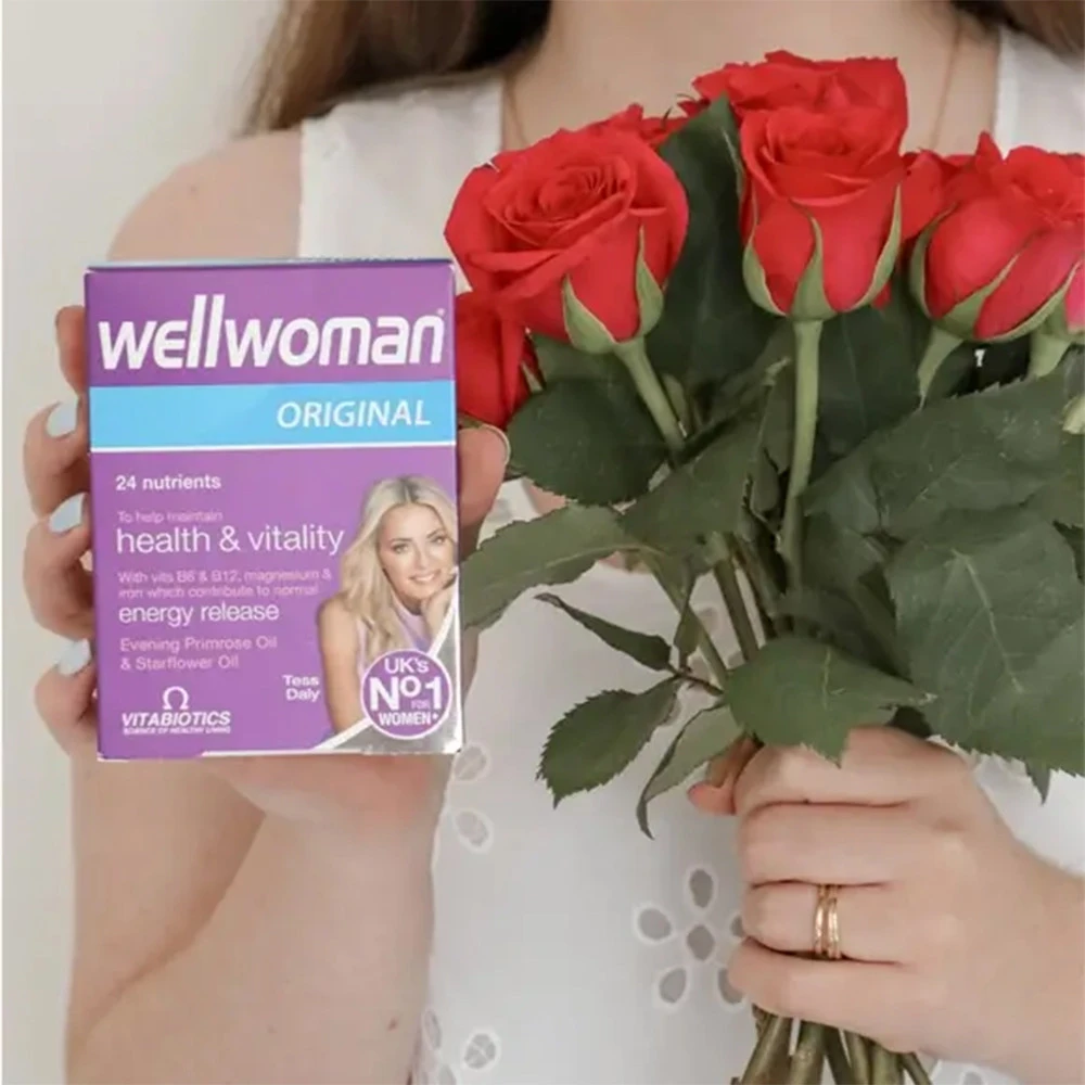Vitabiotics - Wellwoman Original, Multivitamin för kvinnor, 30 kapslar - Bild 3