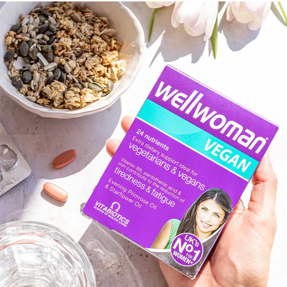Vitabiotics - Wellwoman Vegan, 60 tabletter - Bild 3