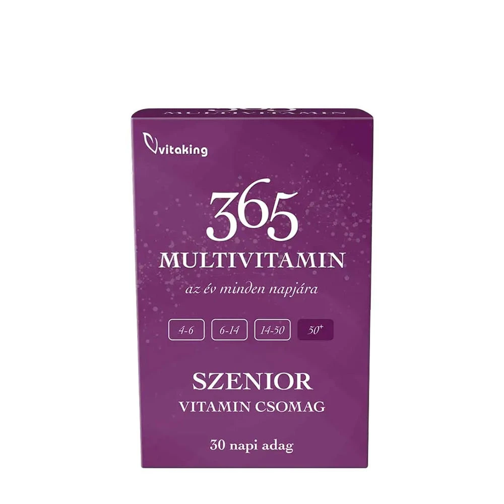 Vitaking - Multivitamin Senior 365, 30 paket | MultivitaminerHälsokost | Apoteka