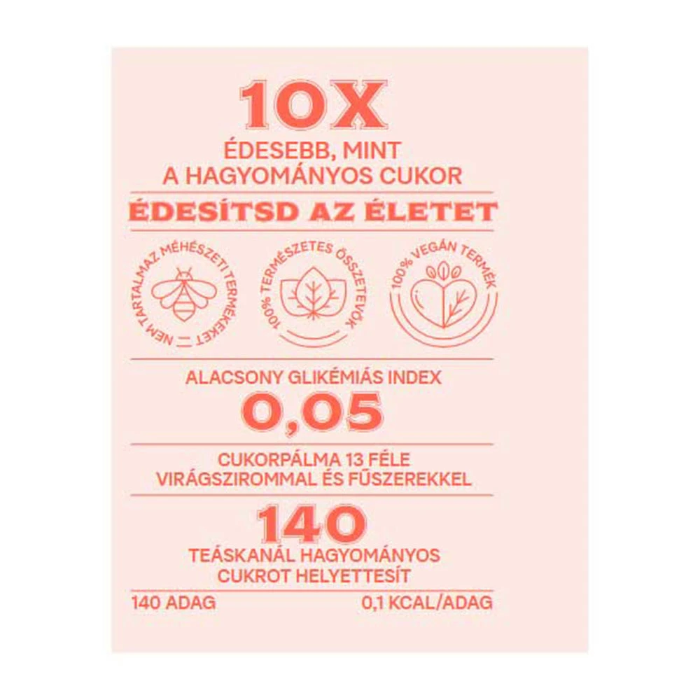 Vitaking - Fittcukor, Växtbaserat Sötningsmedel, 70 g - Bild 3