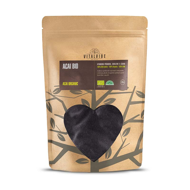 Vitalvibe - Ekologiskt Acaibärspulver, Storlek