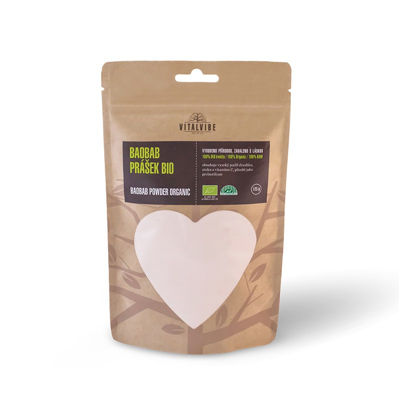 Vitalvibe - Ekologiskt Baobabpulver, Storlek | HälsokostSötningsmedel | Apoteka