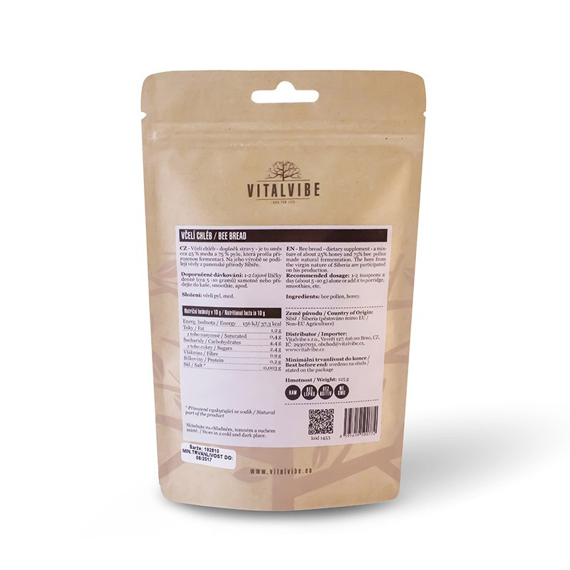 Vitalvibe - Fermenterad Bipollen, Storlek - Bild 2