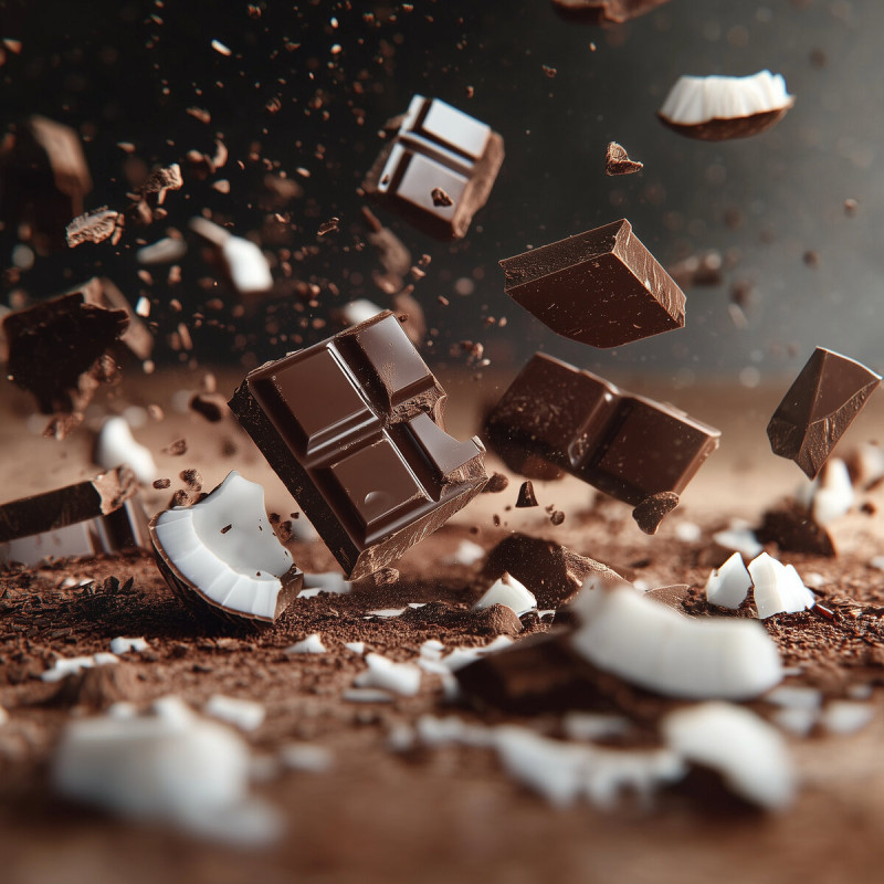 Vitalvibe - Chocobar Kokos, Storlek - Bild 2