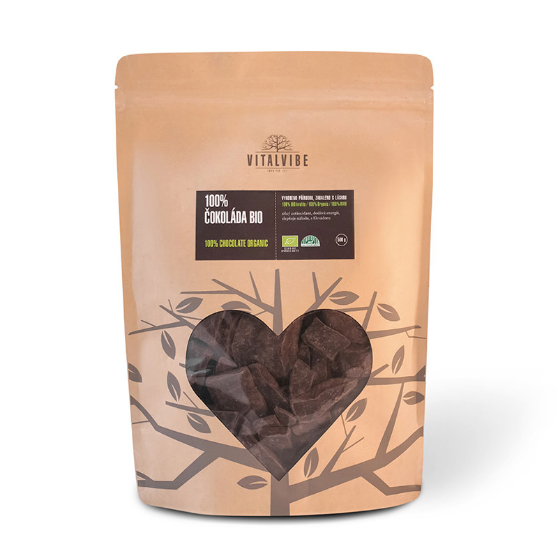 Vitalvibe - Criollo Choklad 100% Ekologisk, 250 g | Nya produkter | Apoteka