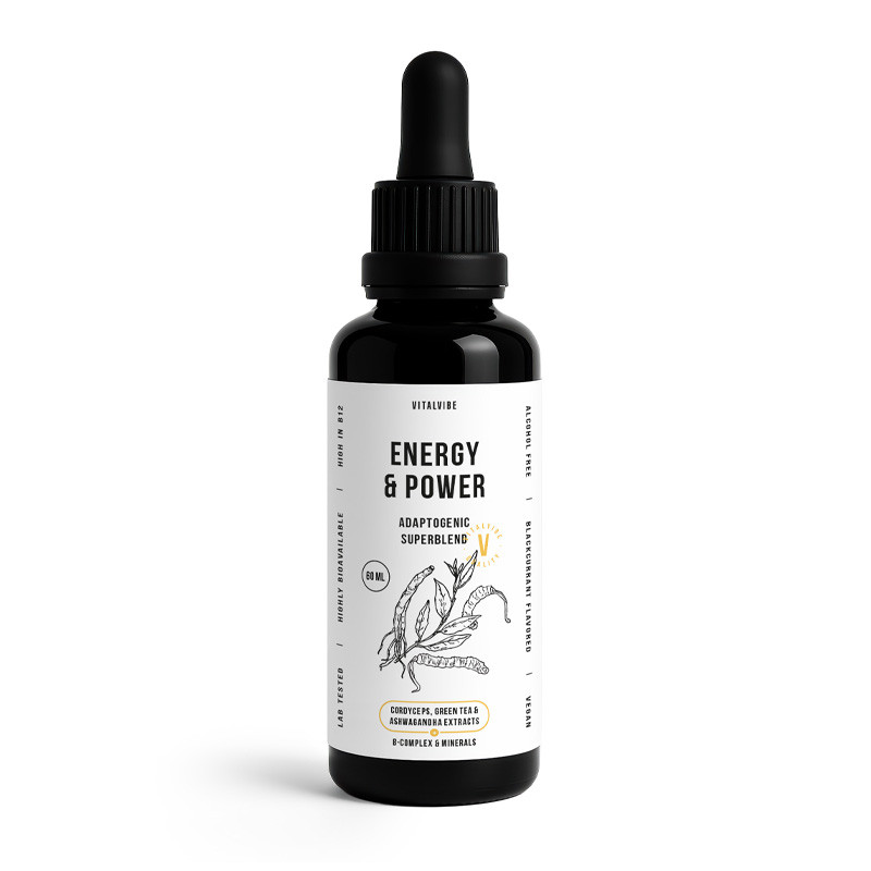 Vitalvibe - Energy & Power Adaptogenic Superblend, storlek | Nya produkterAshwagandha | Apoteka