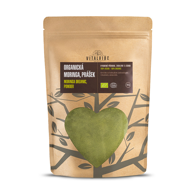 Vitalvibe - Moringa Ekologiskt Pulver, Storlek | Nya produkterMatsmältningshälsaEnzymer | Apoteka