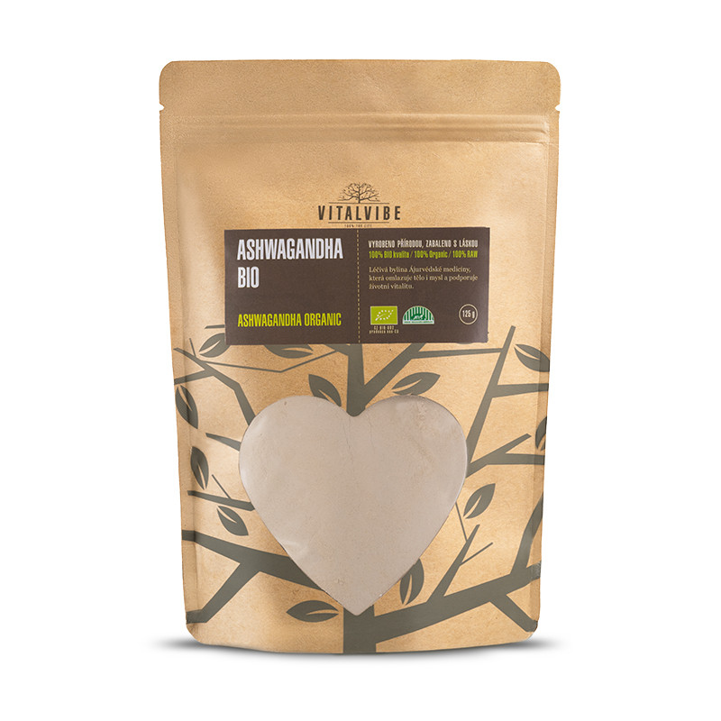 Vitalvibe - Ekologiskt Ashwagandhapulver, 125 g | Nya produkterAshwagandha | Apoteka