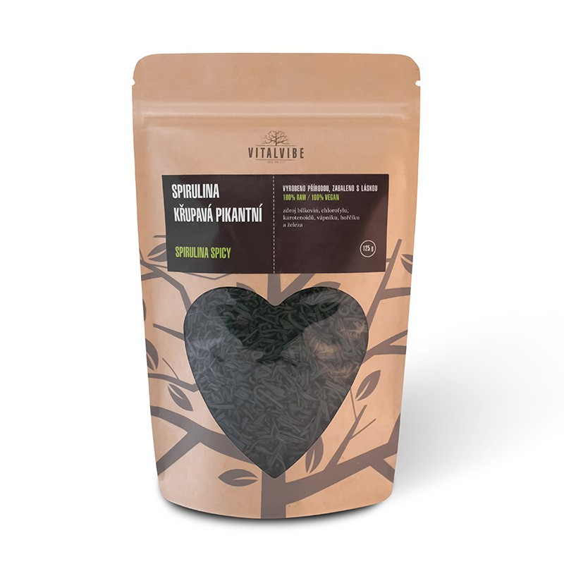 Vitalvibe - Spirulina Crunchy Spicy, Storlek Saknas | Nya produkterSpirulina | Apoteka