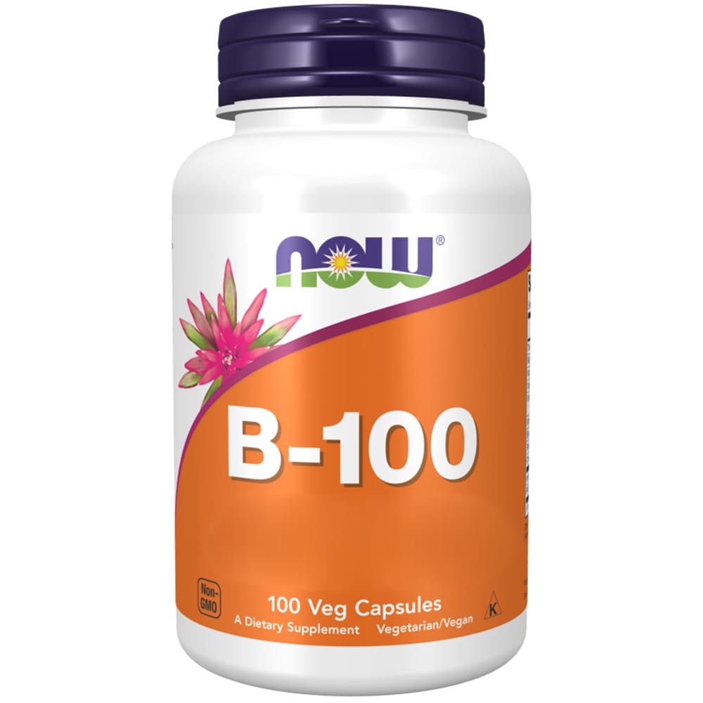 NOW - Vitamin B-100, kapslar - Bild 4