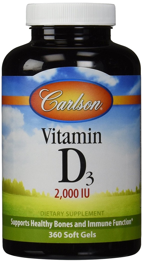 Carlson Labs - Vitamin D3, 2000 IE, 360 mjukkapslar | Vitaminer och mineralerEnstaka vitaminerVitamin DD3 | Apoteka
