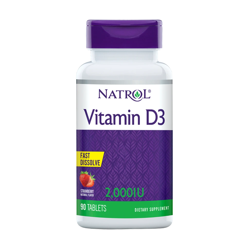 Natrol - Vitamin D3, 2000 IE Snabblöslig | Vitaminer och mineralerVissa vitaminerD-vitaminHälsokostD3 | Apoteka
