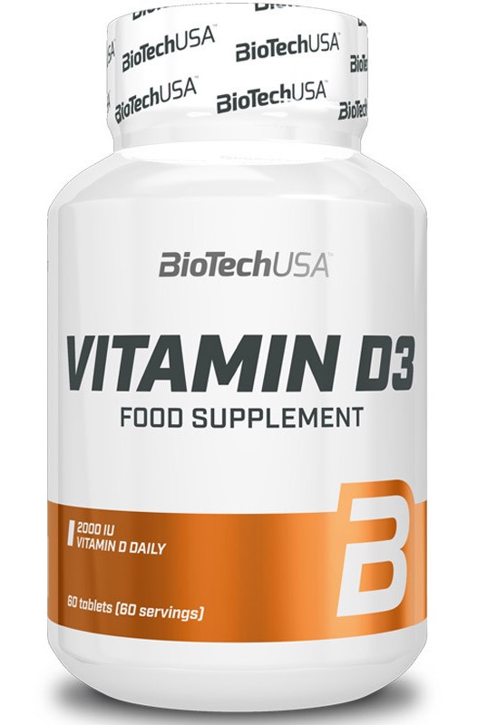 BioTechUSA - Vitamin D3, 50 mcg, 120 tabletter | Vitaminer och mineralerEnstaka vitaminerVitamin DD3 | Apoteka