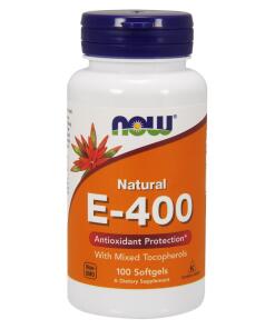 Vitamin E-400 - Natural (Mixed Tocopherols) - 100 softgels