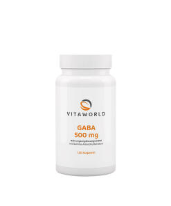 Vitaworld GABA 500 mg (120 Capsules)