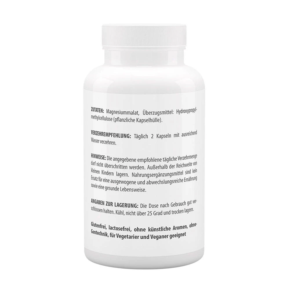 Vitaworld - Magnesiummalat, 1000 mg, 120 kapslar - Bild 3