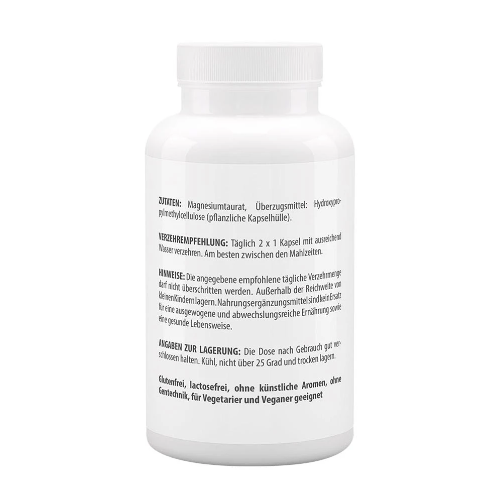 Vitaworld - Magnesium Taurat, 120 kapslar - Bild 3