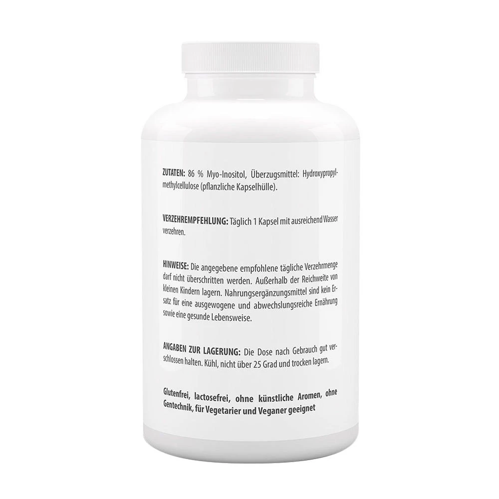 Vitaworld - Myo-Inositol, 1000 mg, 120 kapslar - Bild 3
