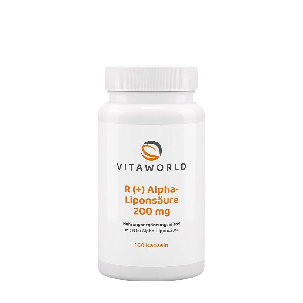 Vitaworld R (+) Alpha Lipoic Acid 200 mg (100 Capsules)