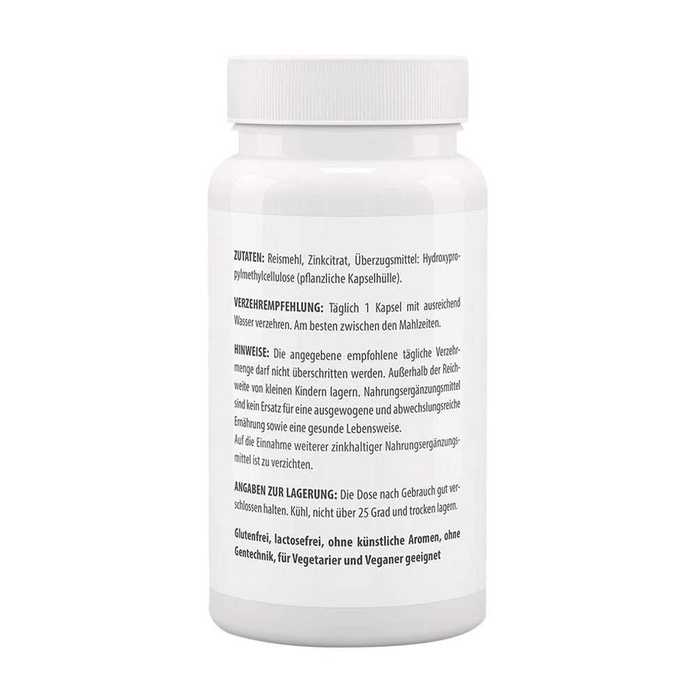 Vitaworld - Zinkcitrat, 30 mg, 60 kapslar - Bild 3