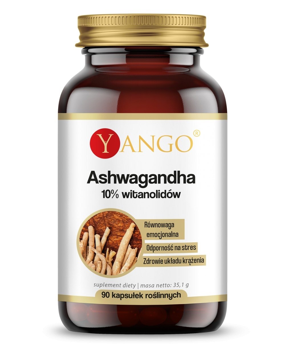 YANGO Ashwagandha - 10% vitanolides (90 caps)