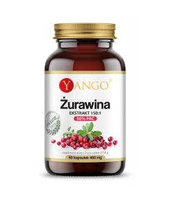 YANGO Cranberry - 50% proanthocyanidins - extract 150:1 (60 caps)