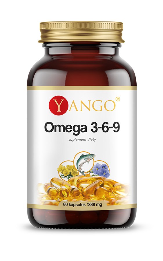 Yango - Omega 3-6-9, 60 kapslar | Vitaminer och mineralerOmegas - EFA - CLA - oljorOmega och fiskoljaLinfröoljaPrimulaolja | Apoteka