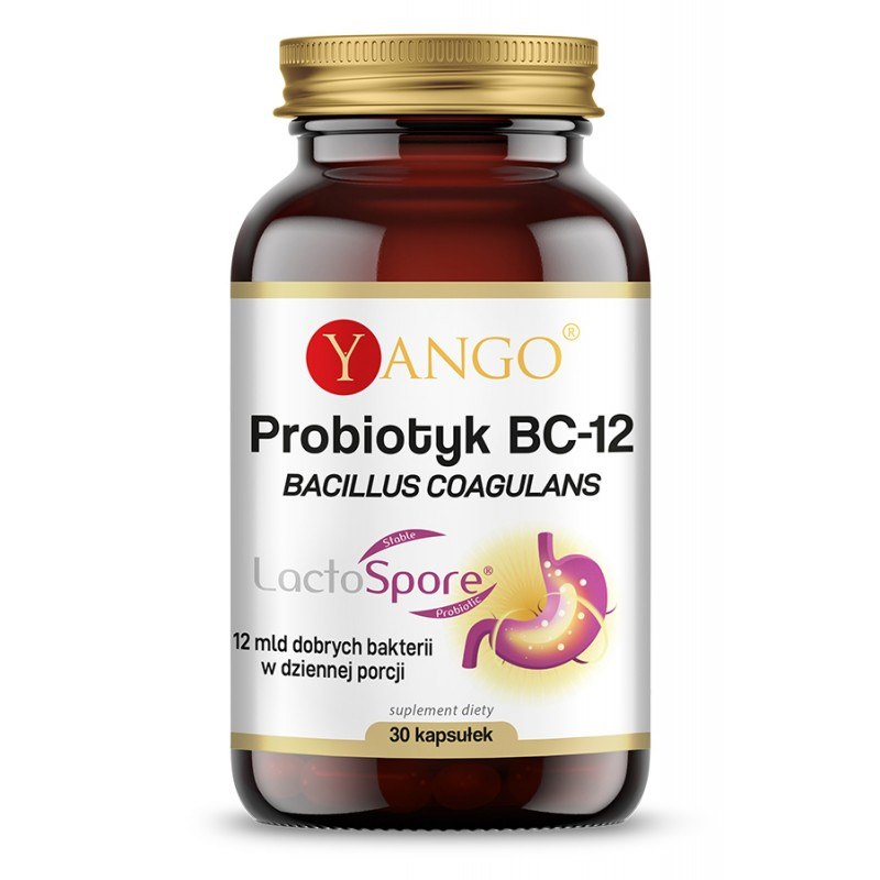 Yango - Probiotic BC-12, 30 kapslar | Vitaminer och mineralerMatsmältningshälsa | Apoteka