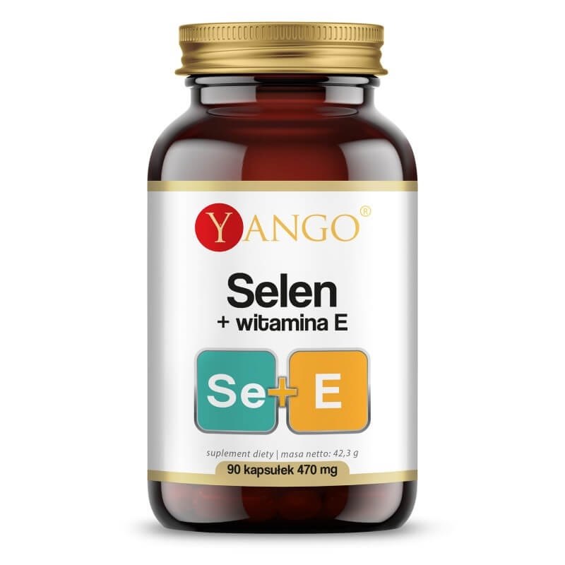 YANGO Selenium + Natural Vitamin E (90 caps)