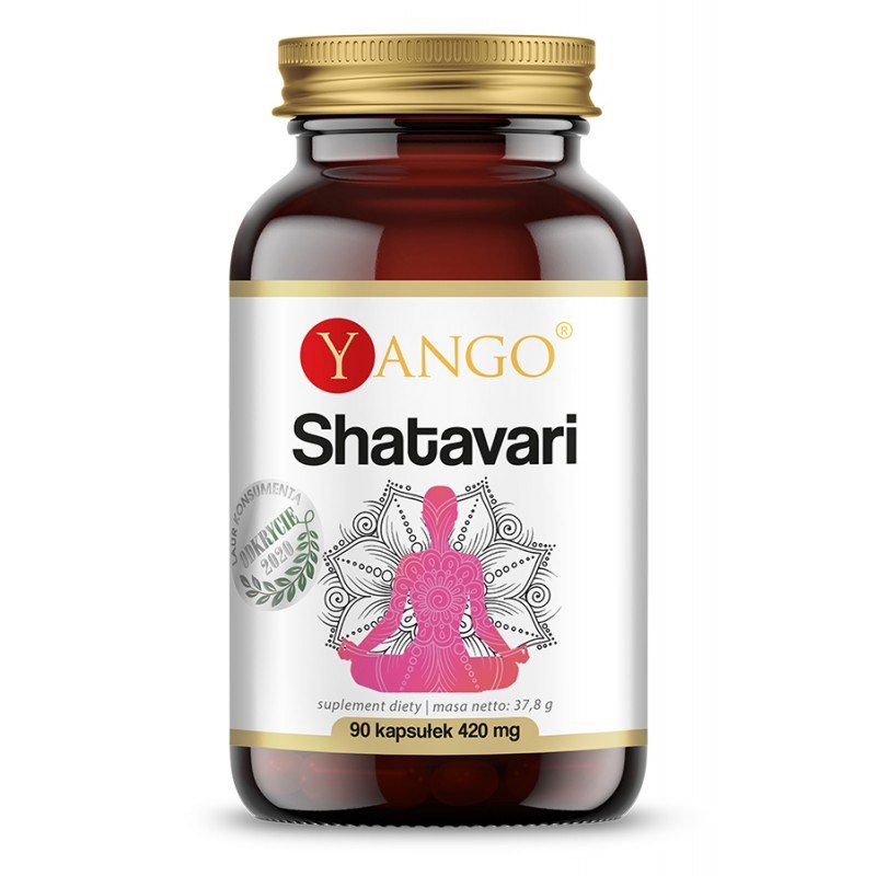 Yango - Shatavariextrakt, 90 kapslar | Vitaminer och mineraler | Apoteka