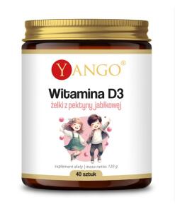 YANGO Vitamin D3 apple pectin jellies (40 jellies)