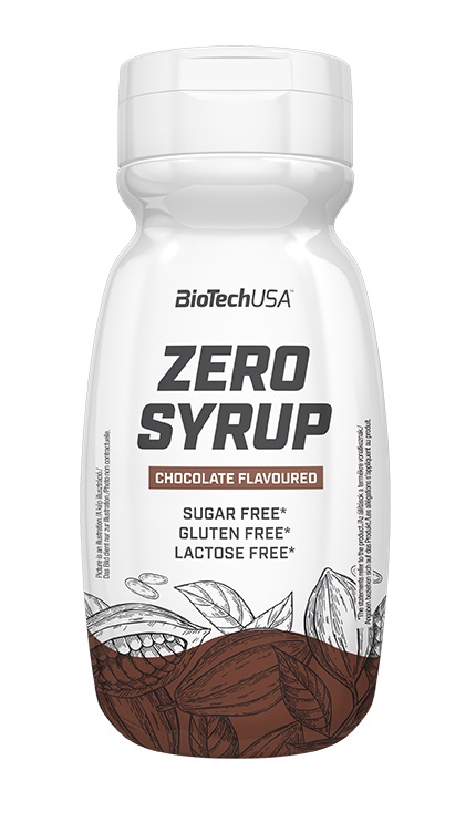 BioTechUSA - Zero Syrup, Choklad, 320 ml | Vitaminer och mineralerHälsokostSåser | Apoteka