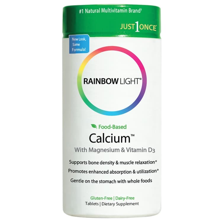 Rainbow Light - Matbaserat Kalcium, 180 tabletter | Vitaminer och mineralerEnstaka mineralerKalcium | Apoteka