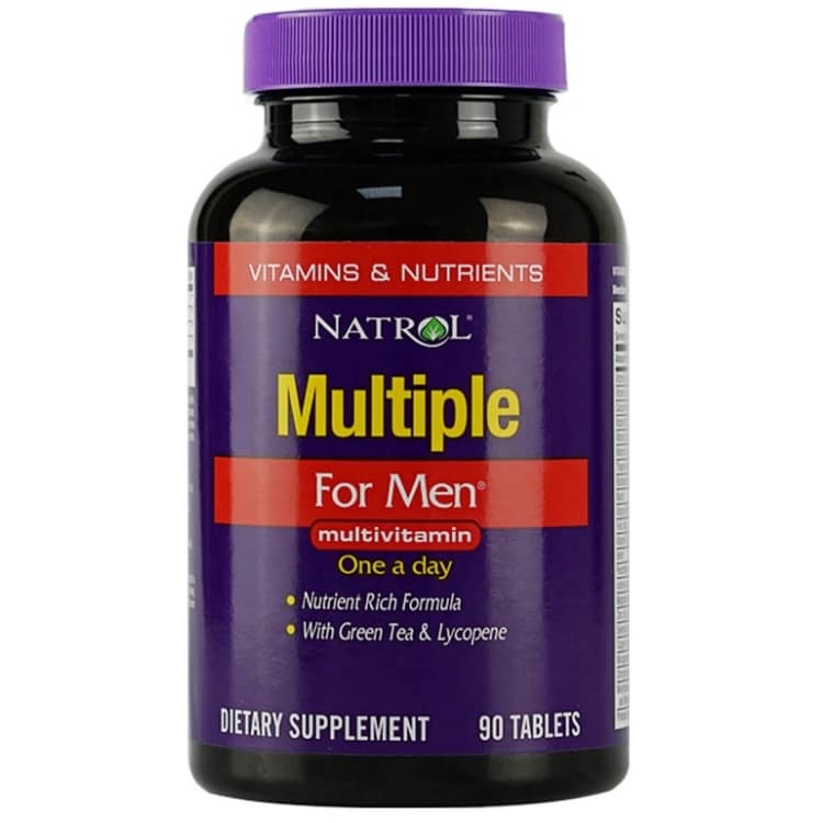 Natrol - Multivitamin för män, 90 tabletter | Vitaminer och mineralerMultivitaminerHälsokostVitaminer för män | Apoteka