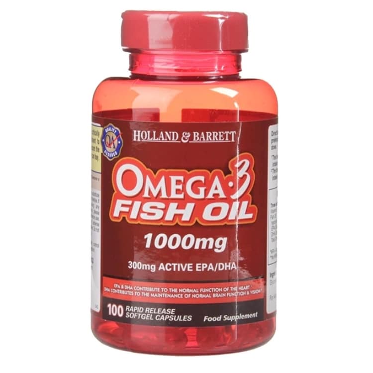 Holland &amp; Barrett - Omega 3 Fiskolja, Storlek | Hälsa och välbefinnandeOmegas - EFA - CLA - oljorOmega och fiskoljaHälsokost | Apoteka