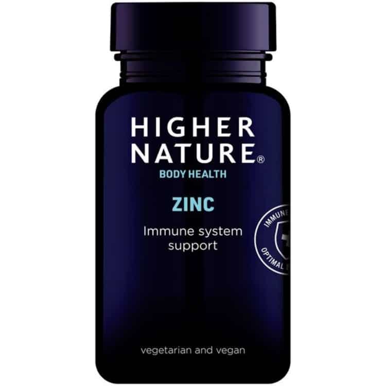 Higher Nature - Zink, 90 tabletter | Vitaminer och mineralerVeganska produkterVissa mineralerZinkHälsa och välbefinnandeHälsokost | Apoteka