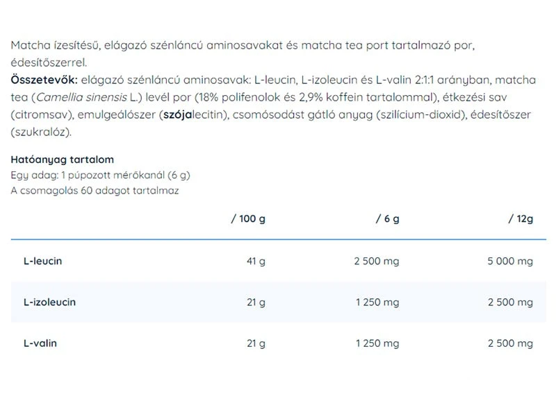 Nutriversum - BCAA 2:1:1, 360 g Matcha | Aminosyror och BCAAHälsokostBCAA och EAA | Apoteka