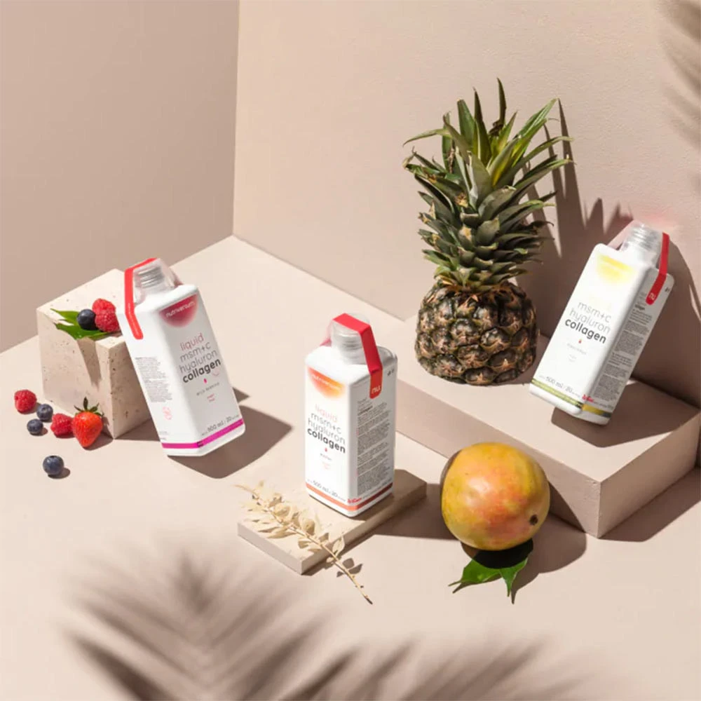 Nutriversum - Flytande MSM+C med Hyaluron och Kollagen, 500 ml, Ananas - Bild 4