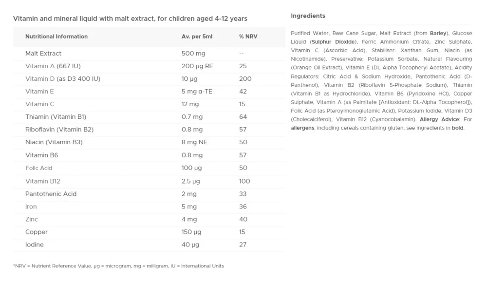 Vitabiotics - Wellkid Multivitamin Flytande, 150 ml, Apelsin | MultivitaminerHälsokost | Apoteka