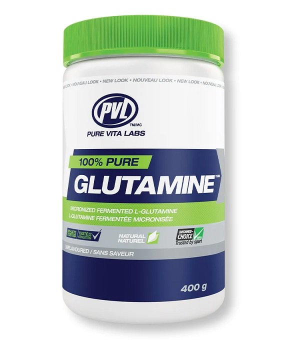 PVL Essentials - 100% Ren Glutamin, Osmaksatt - 400g | HälsokostFitness och träningGlutamin | Apoteka