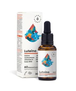 AURA HERBALS Lutein + Vitamin A + DHA + Zeaxanthin (30 ml / 1 fl. oz.)
