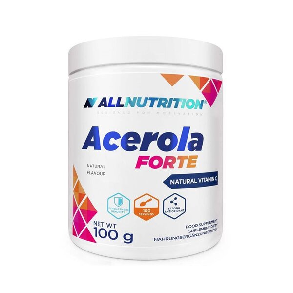 Allnutrition - Acerola Forte, 100 g | Vitaminer och MineralerHälsa och välbefinnandeHälsokost | Apoteka