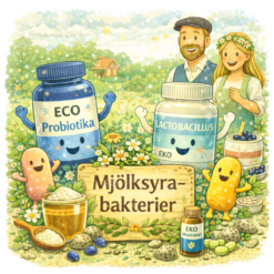 Acidophilus – Mjölksyrabakterier för Mage & Tarmflora