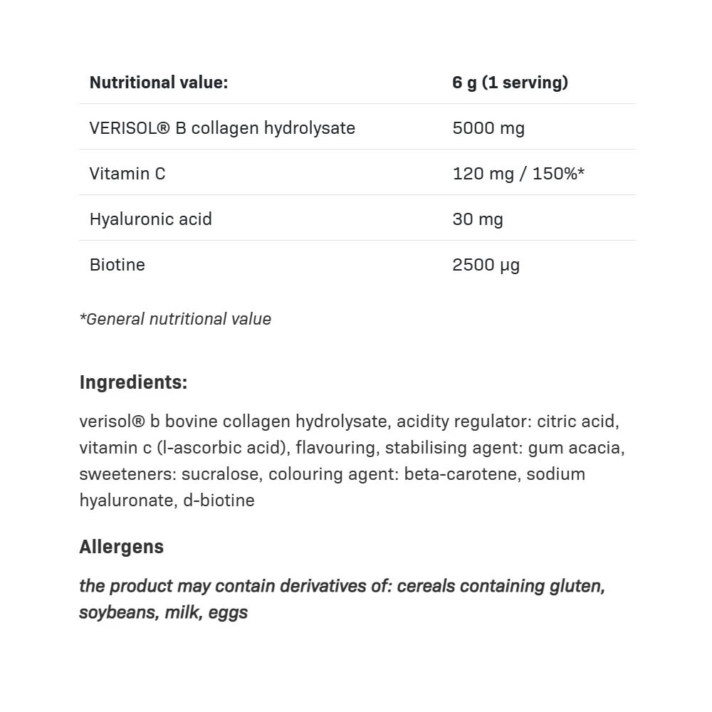 Allnutrition - AllDeynn Collarose, Mango Passionfrukt, 150g - Bild 3