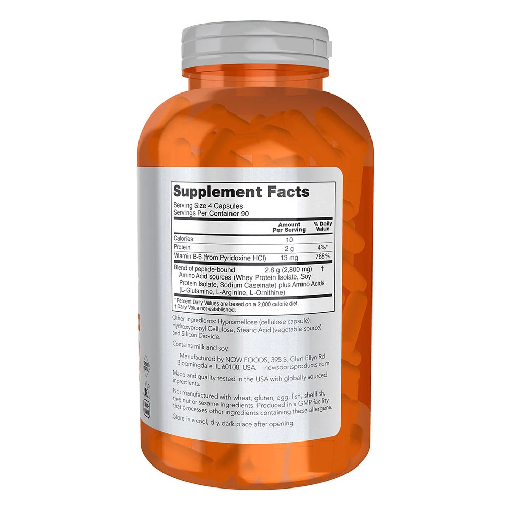 NOW Foods - Amino Complete, 360 kapslar - Bild 6