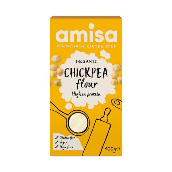 Biona Organic - Amisa Kikärtsmjöl, 400 g | Veganska produkterHälsokost | Apoteka